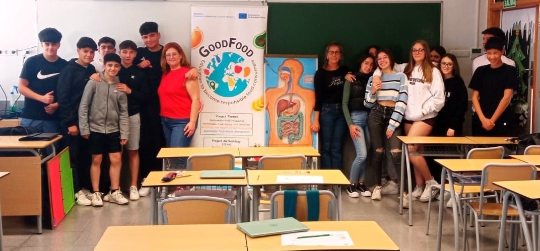 GOODFOOD workshop at the ‘El Ope’ school (Archena, Murcia, SPAIN-2024)